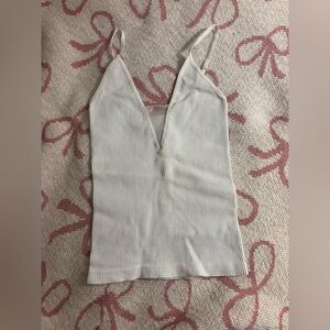 Free people tank with mesh detail